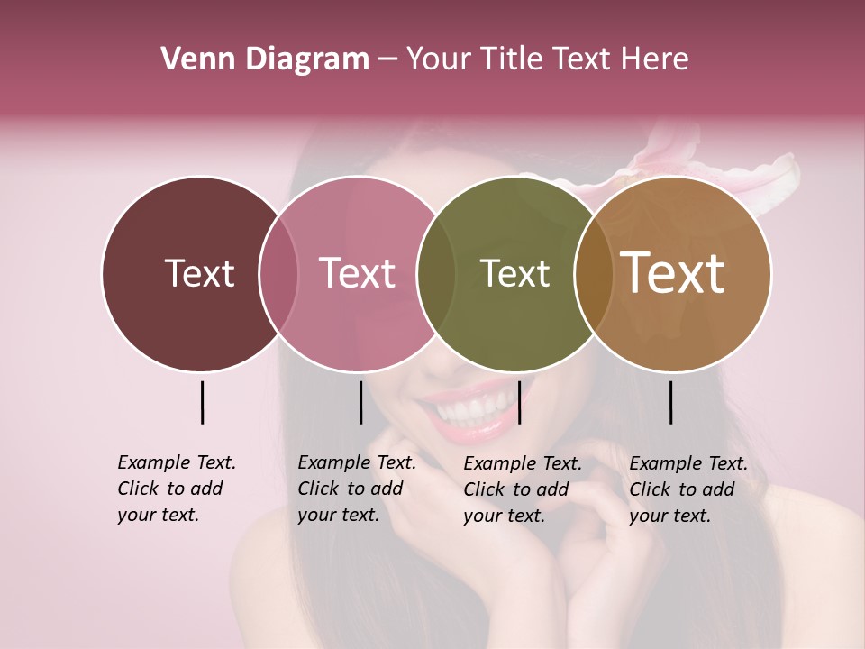 Facial Closeup Long PowerPoint Template