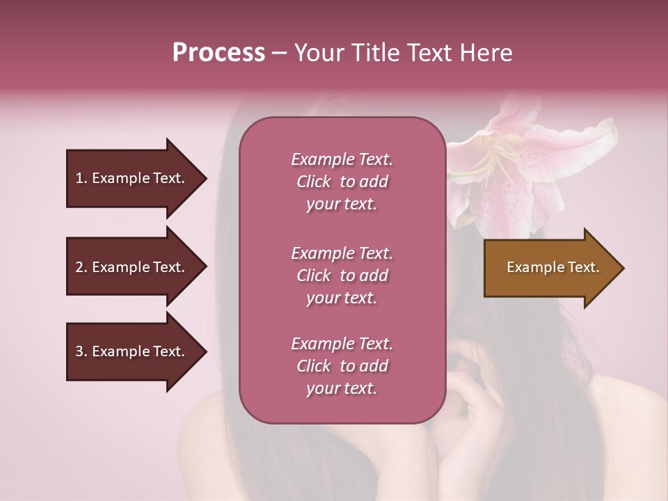 Facial Closeup Long PowerPoint Template