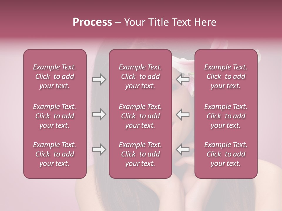 Facial Closeup Long PowerPoint Template