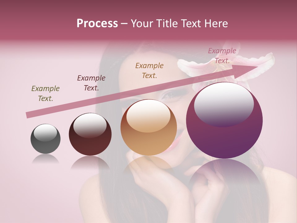 Facial Closeup Long PowerPoint Template