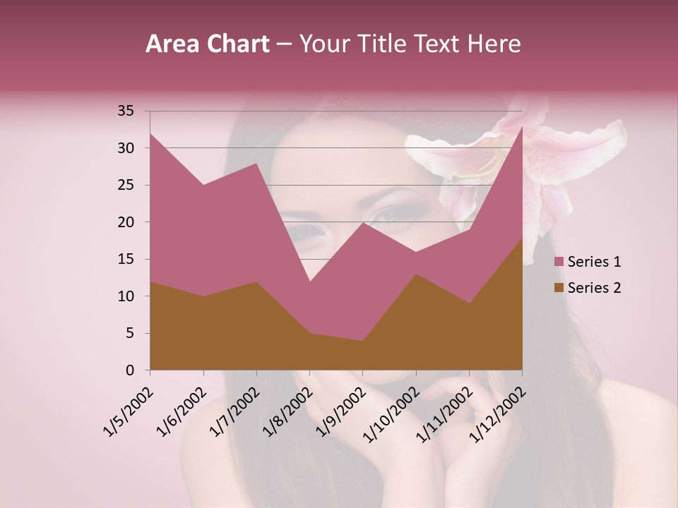Facial Closeup Long PowerPoint Template