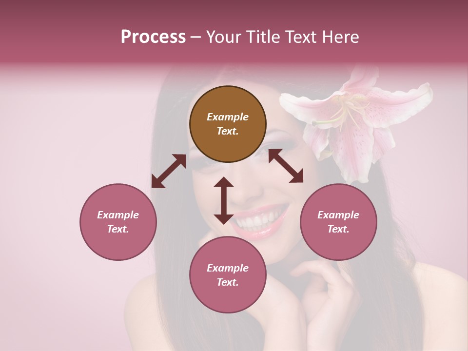 Facial Closeup Long PowerPoint Template