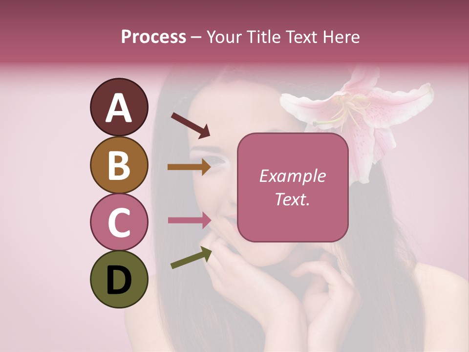 Facial Closeup Long PowerPoint Template