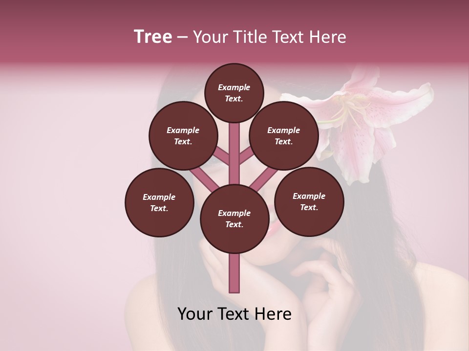 Facial Closeup Long PowerPoint Template