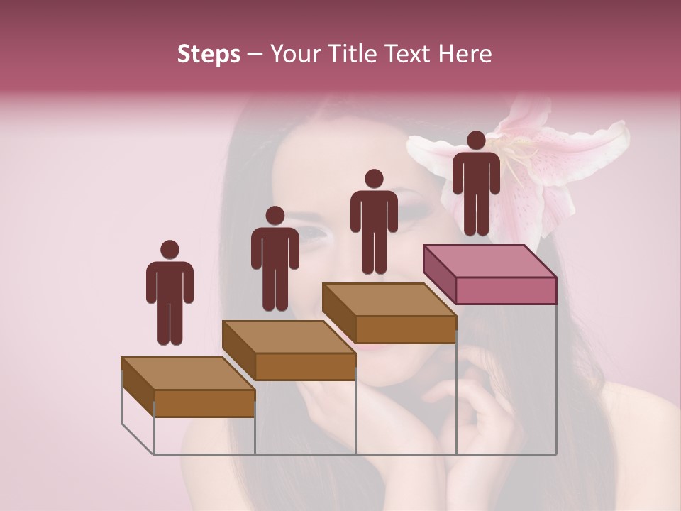 Facial Closeup Long PowerPoint Template