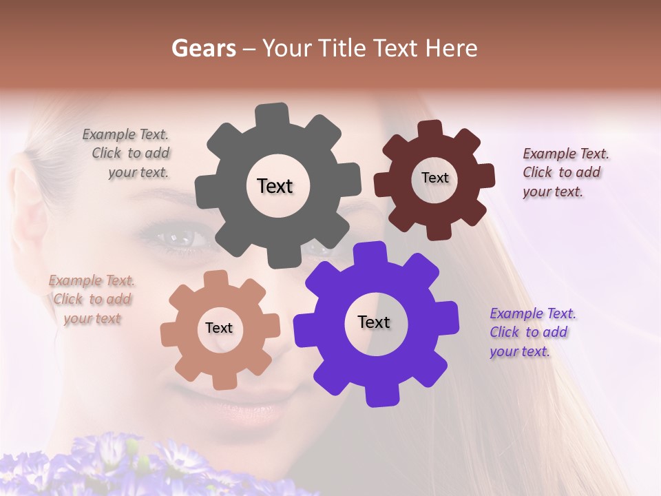 Lady Mothers Pretty PowerPoint Template