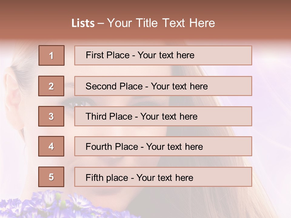 Lady Mothers Pretty PowerPoint Template