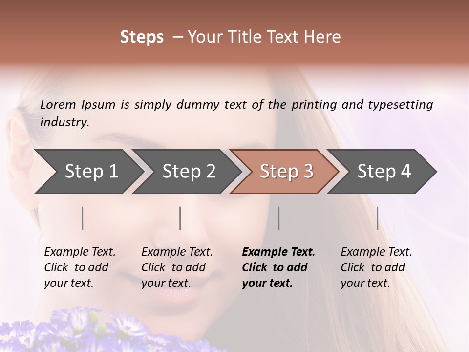 Lady Mothers Pretty PowerPoint Template