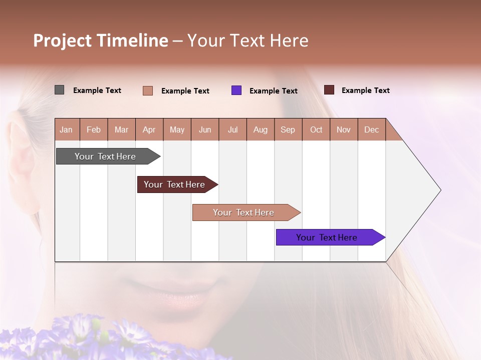 Lady Mothers Pretty PowerPoint Template