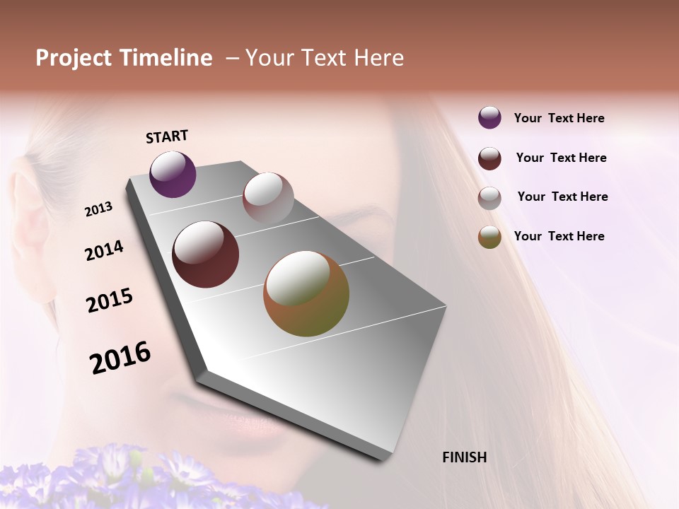 Lady Mothers Pretty PowerPoint Template
