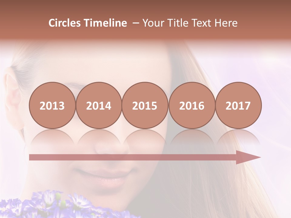 Lady Mothers Pretty PowerPoint Template