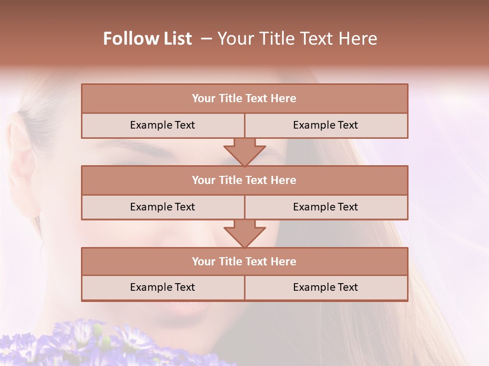 Lady Mothers Pretty PowerPoint Template