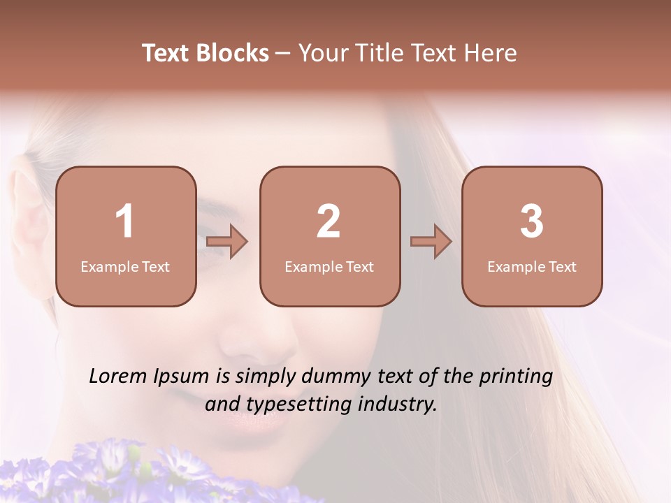 Lady Mothers Pretty PowerPoint Template