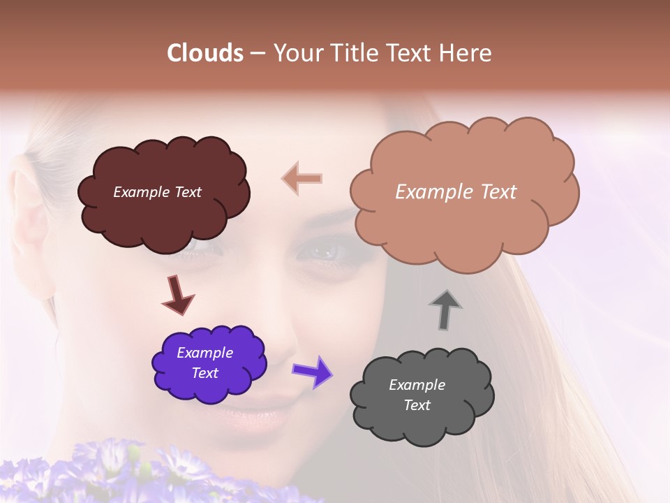 Lady Mothers Pretty PowerPoint Template