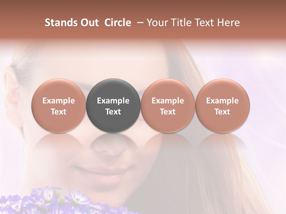 Lady Mothers Pretty PowerPoint Template