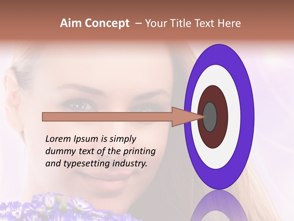 Lady Mothers Pretty PowerPoint Template