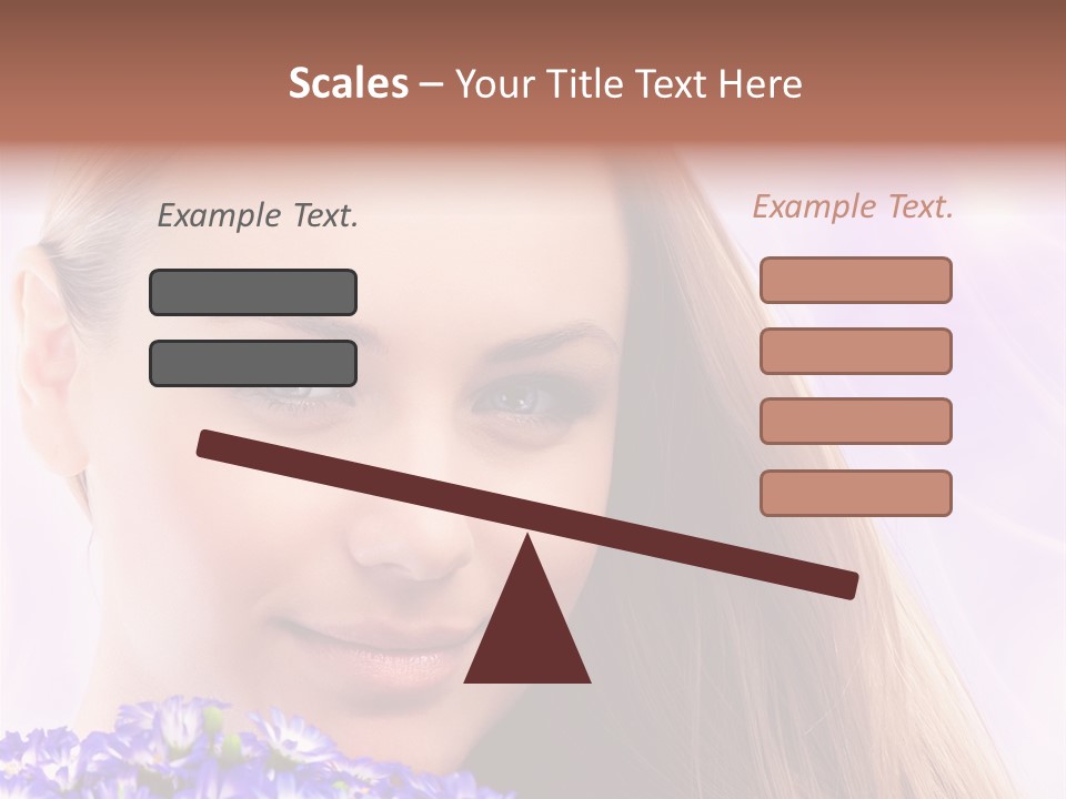 Lady Mothers Pretty PowerPoint Template