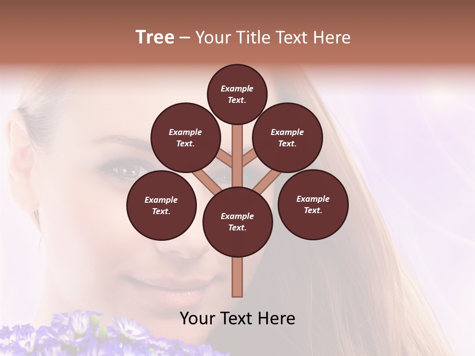 Lady Mothers Pretty PowerPoint Template