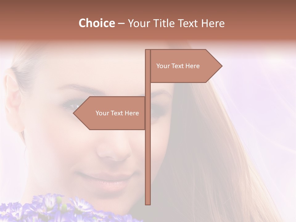 Lady Mothers Pretty PowerPoint Template