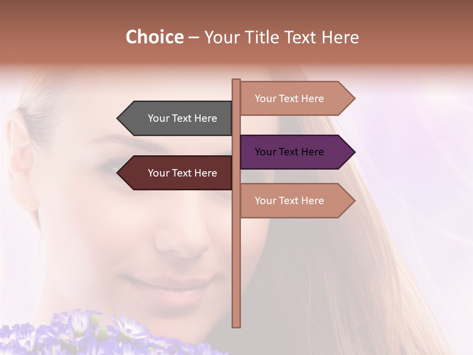 Lady Mothers Pretty PowerPoint Template