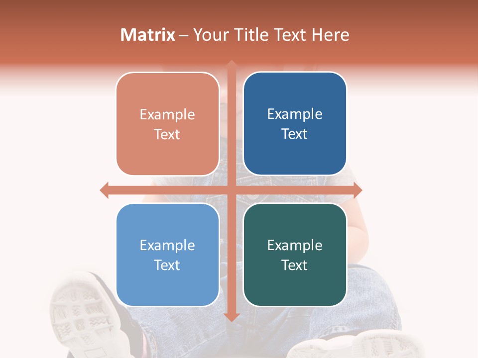 Sorridente Golosa Salopette PowerPoint Template