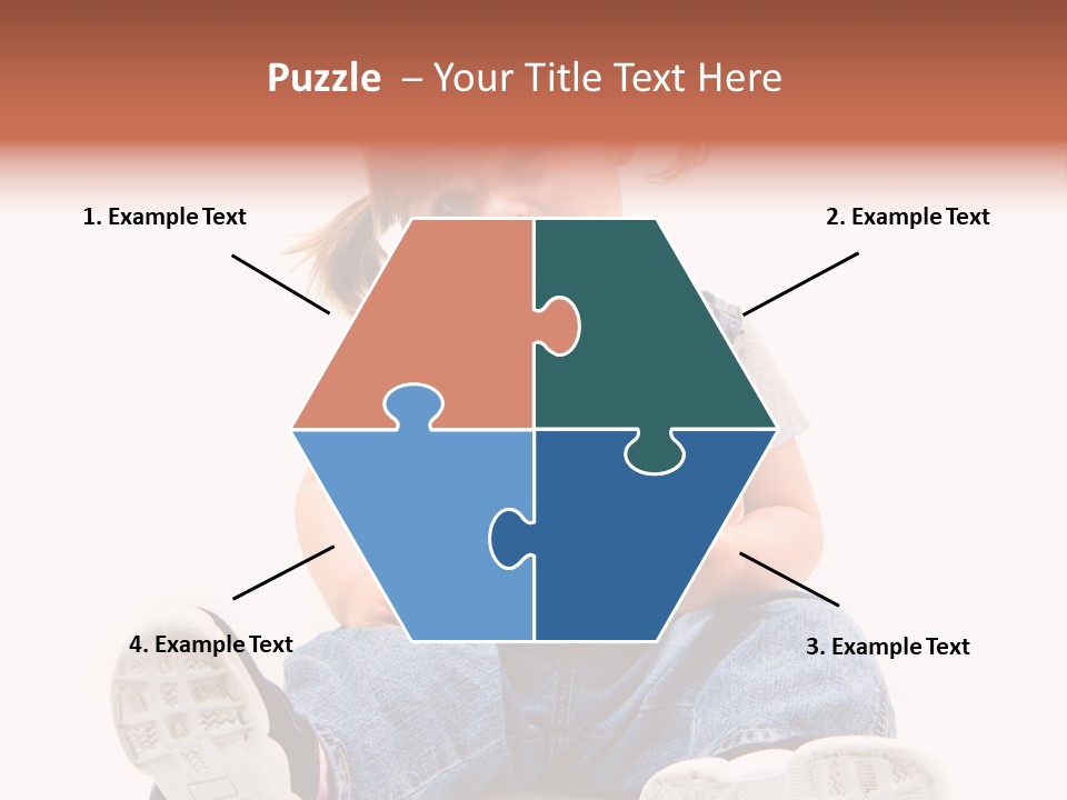 Sorridente Golosa Salopette PowerPoint Template