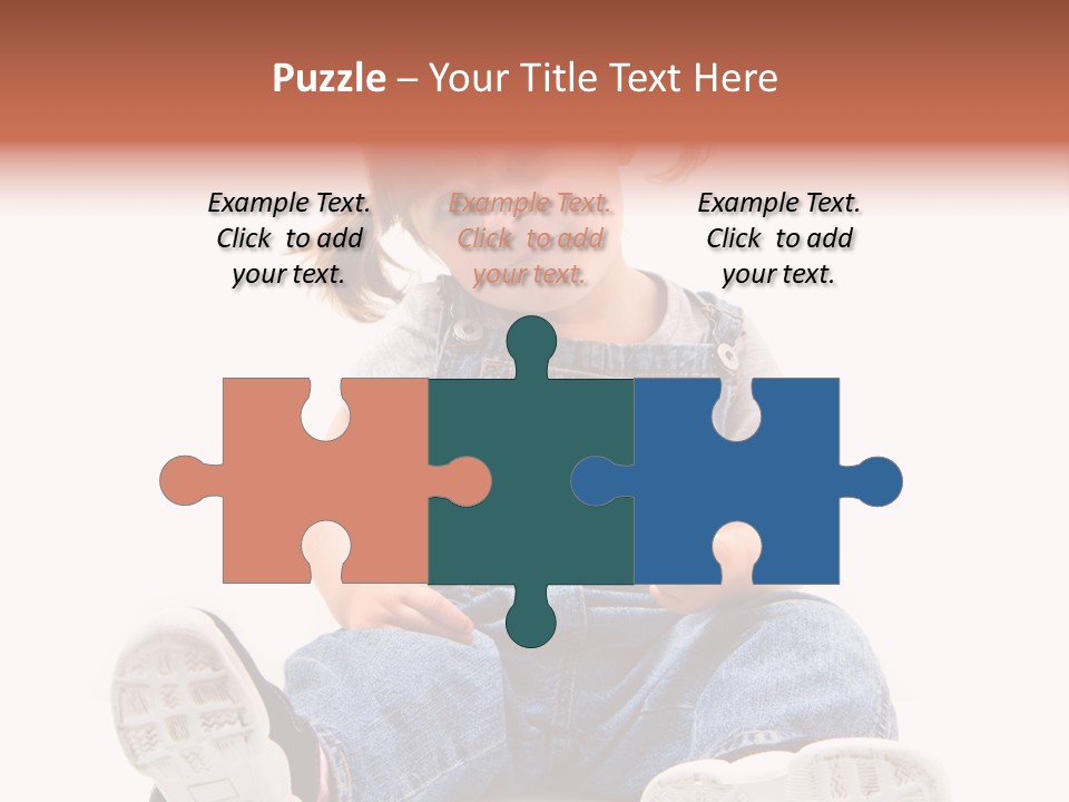 Sorridente Golosa Salopette PowerPoint Template