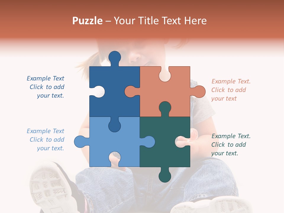 Sorridente Golosa Salopette PowerPoint Template