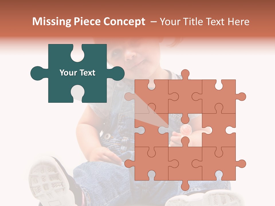 Sorridente Golosa Salopette PowerPoint Template