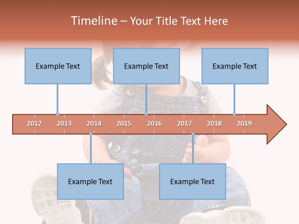 Sorridente Golosa Salopette PowerPoint Template