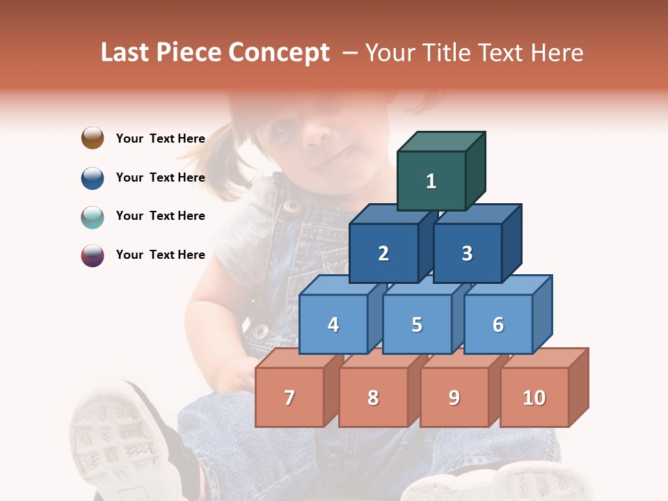 Sorridente Golosa Salopette PowerPoint Template