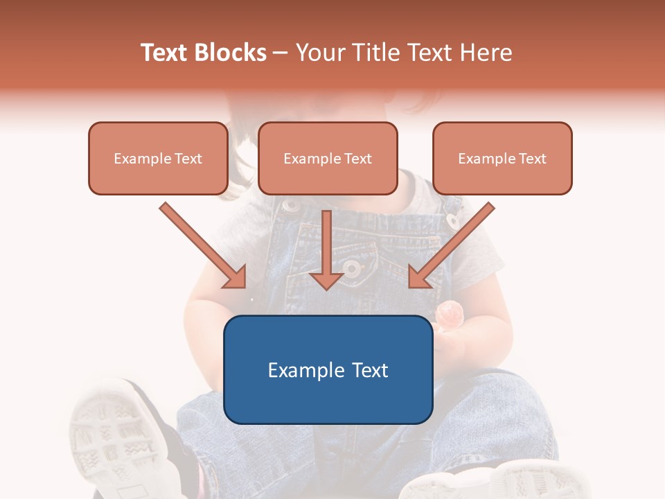 Sorridente Golosa Salopette PowerPoint Template