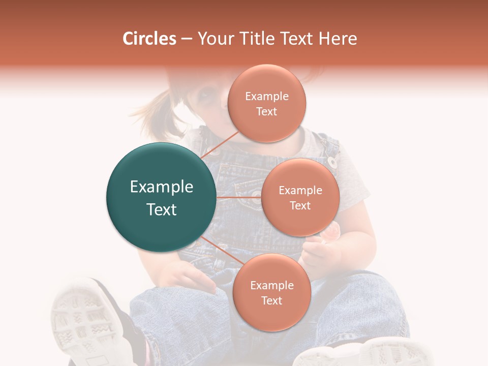 Sorridente Golosa Salopette PowerPoint Template