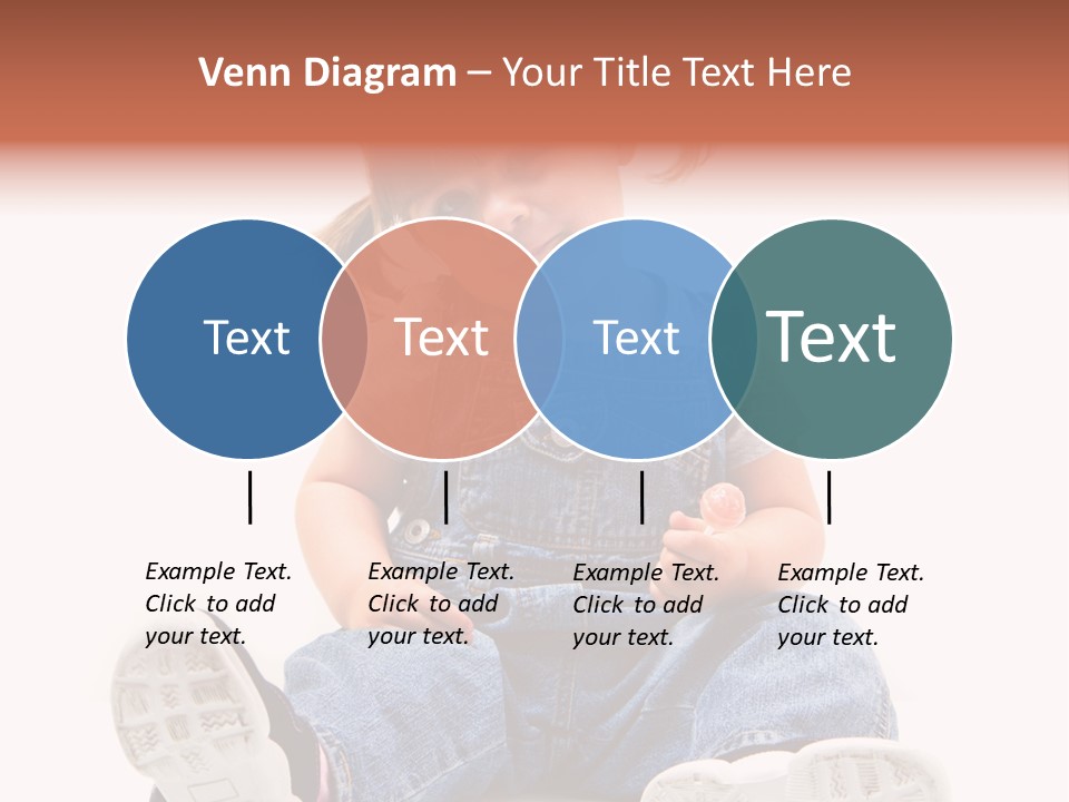 Sorridente Golosa Salopette PowerPoint Template