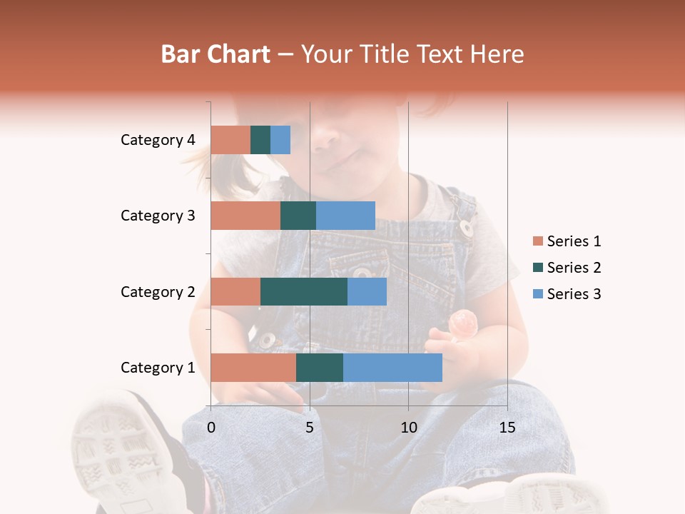 Sorridente Golosa Salopette PowerPoint Template