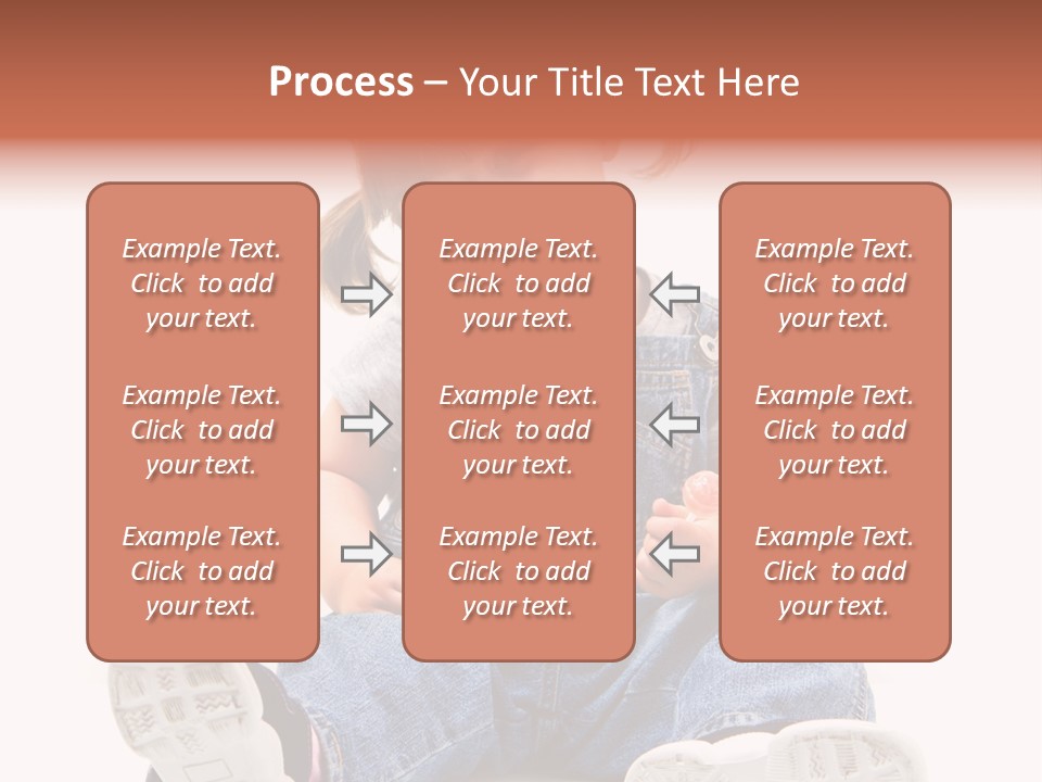 Sorridente Golosa Salopette PowerPoint Template