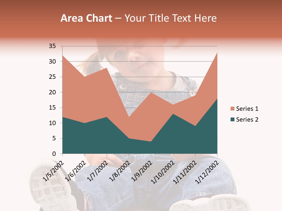 Sorridente Golosa Salopette PowerPoint Template