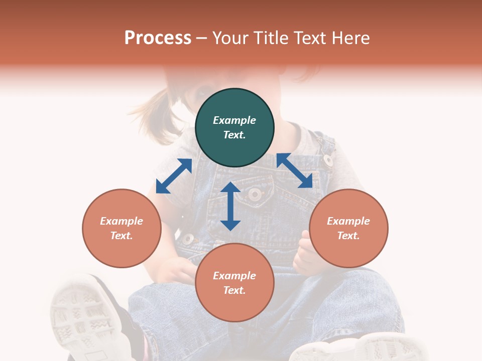 Sorridente Golosa Salopette PowerPoint Template