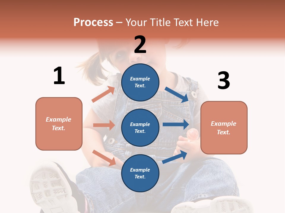 Sorridente Golosa Salopette PowerPoint Template