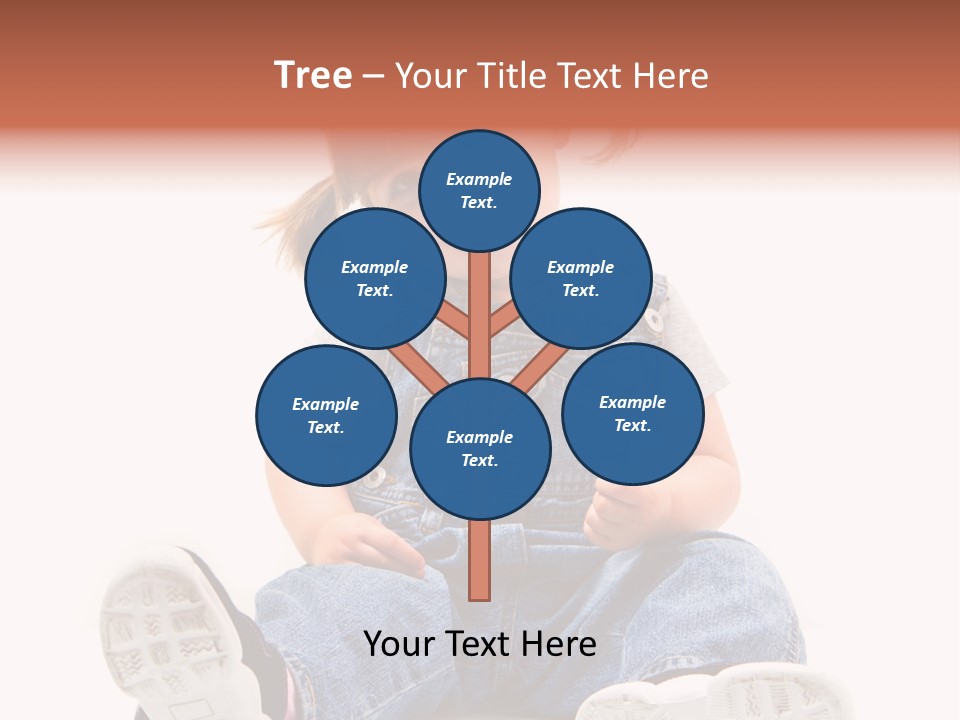 Sorridente Golosa Salopette PowerPoint Template