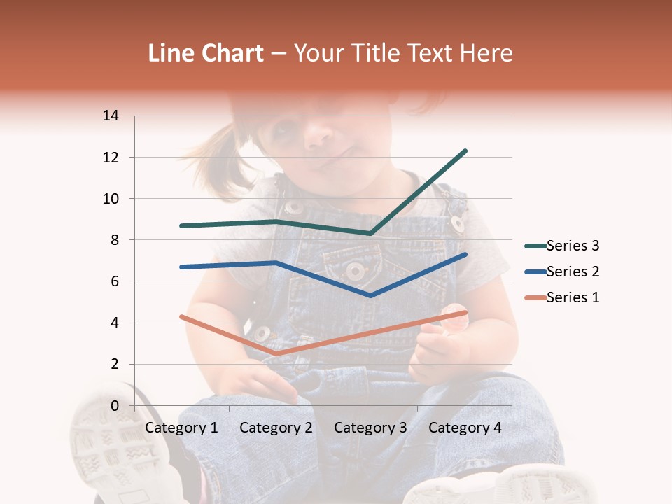 Sorridente Golosa Salopette PowerPoint Template