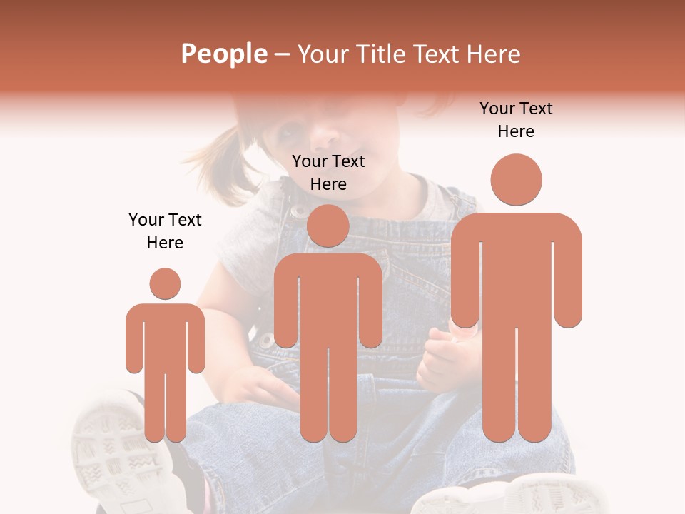 Sorridente Golosa Salopette PowerPoint Template