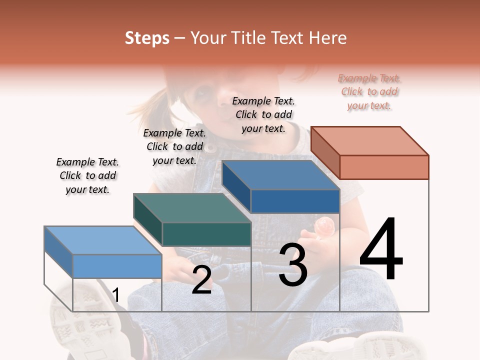 Sorridente Golosa Salopette PowerPoint Template