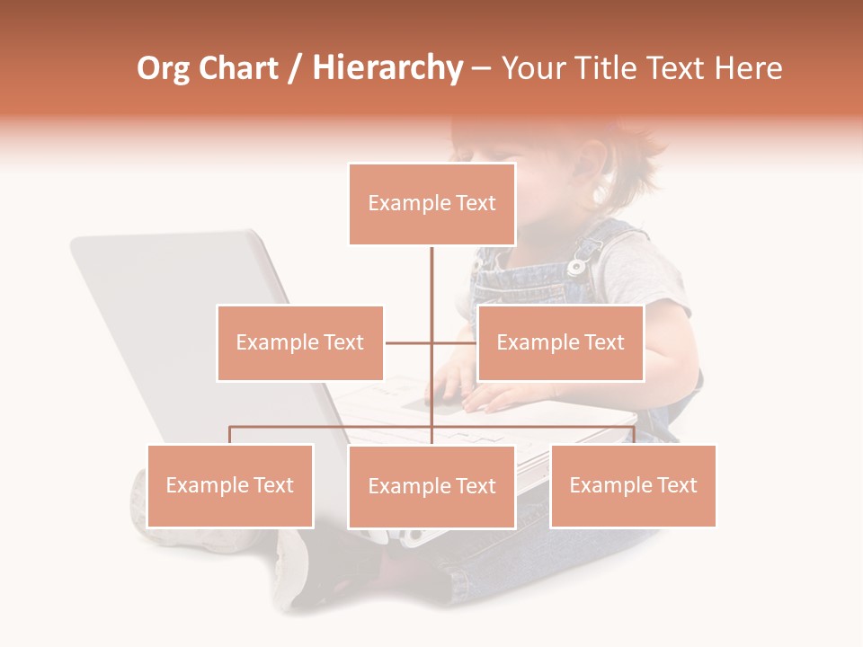 People Sorridente Sit PowerPoint Template