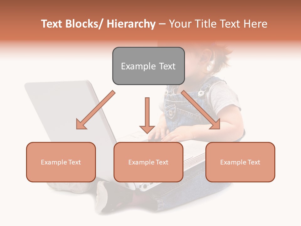 People Sorridente Sit PowerPoint Template