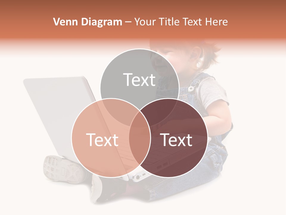 People Sorridente Sit PowerPoint Template