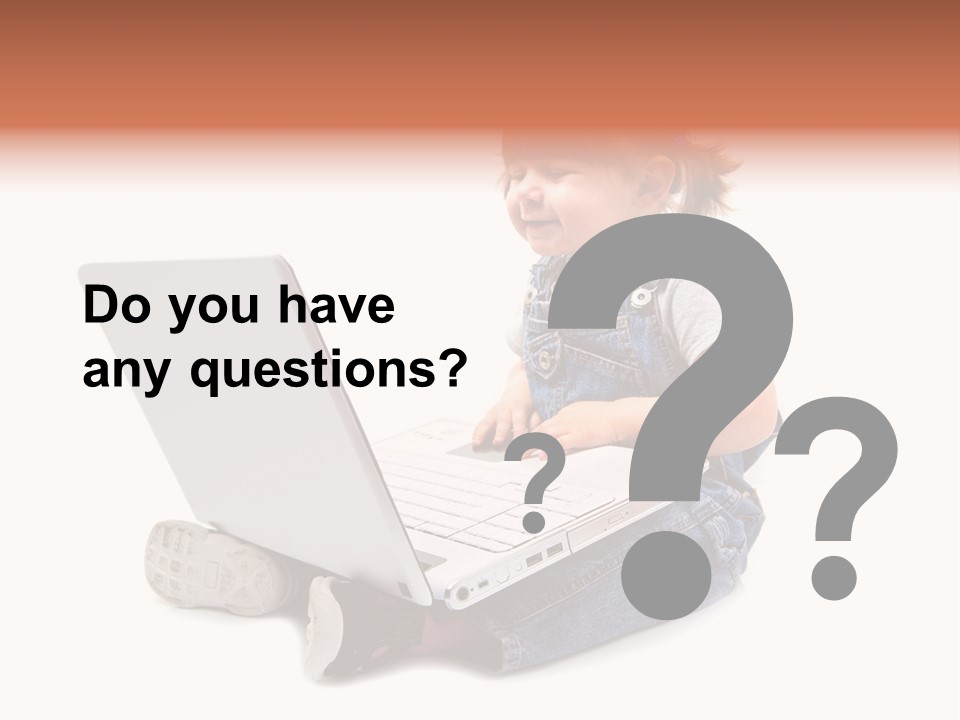 People Sorridente Sit PowerPoint Template