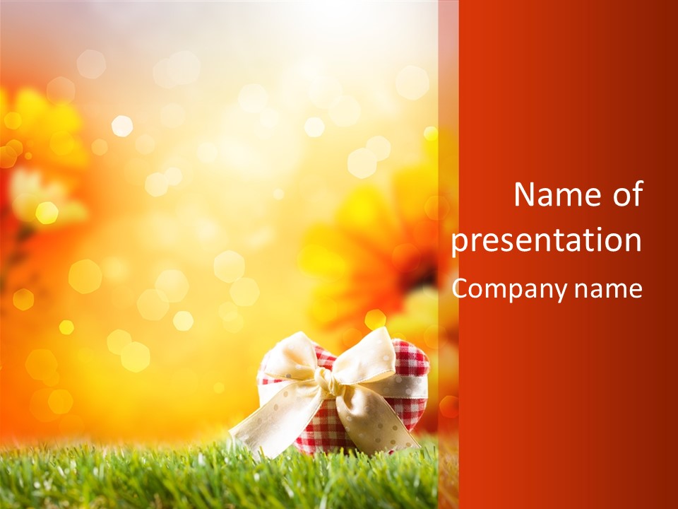 April Wiese Gras PowerPoint Template