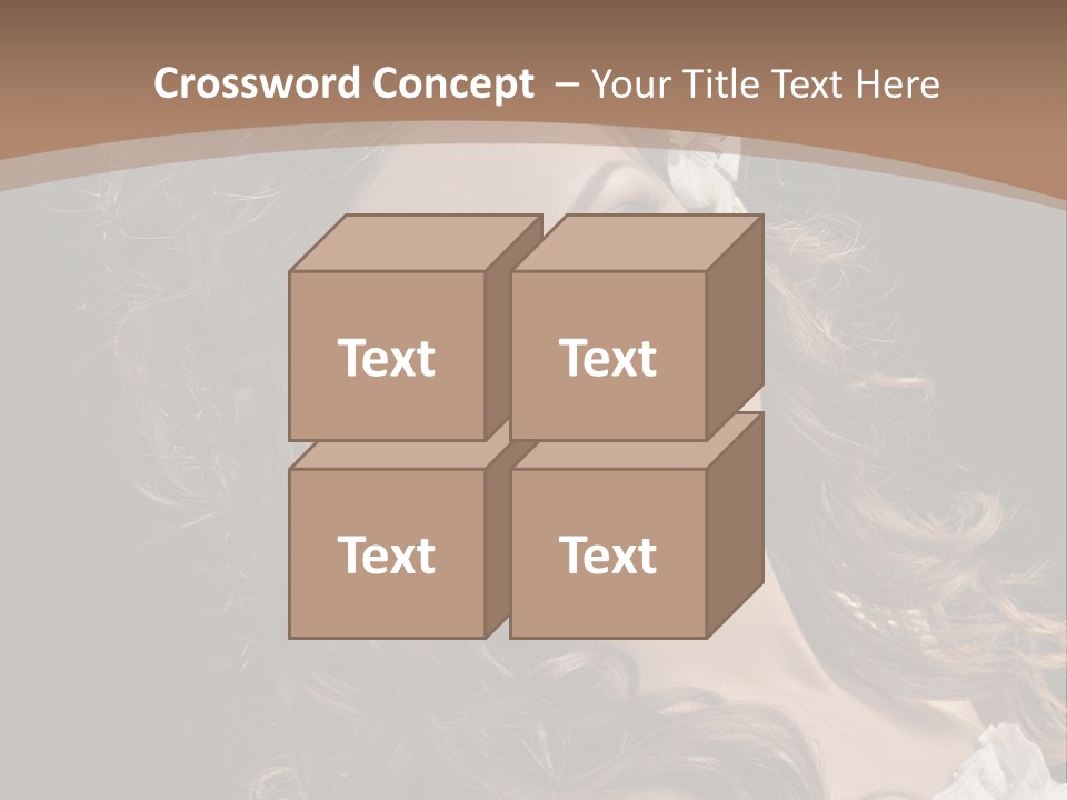 Fascinating Fashion Coiffure PowerPoint Template