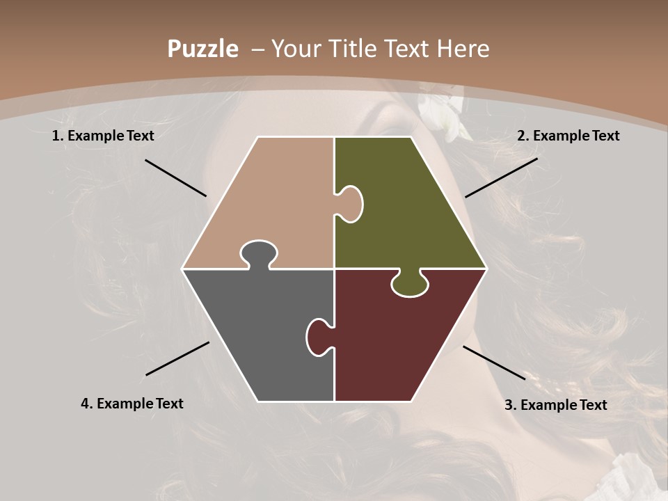 Fascinating Fashion Coiffure PowerPoint Template